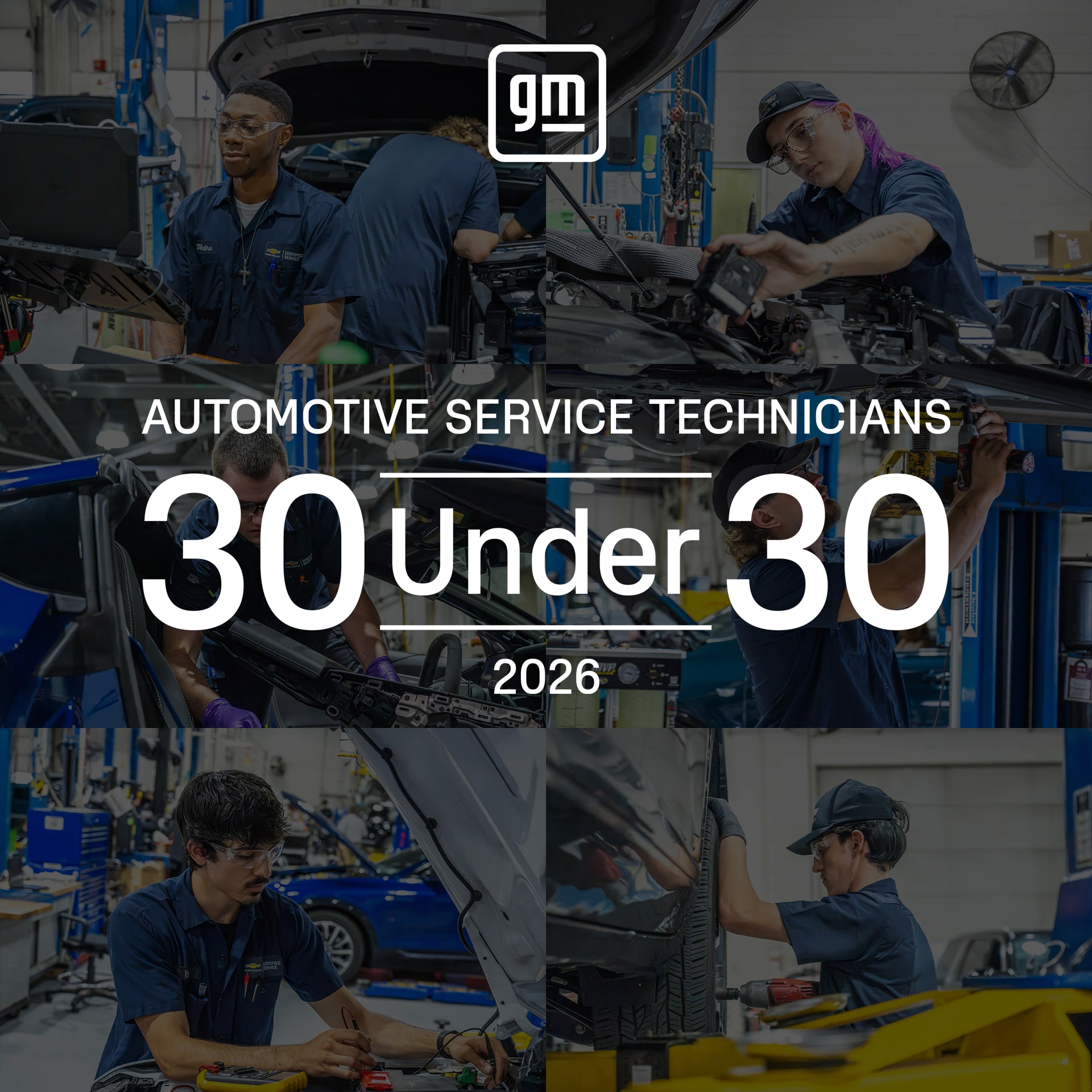 Automotive Service Technician Thirty Under Thirty Title Banner