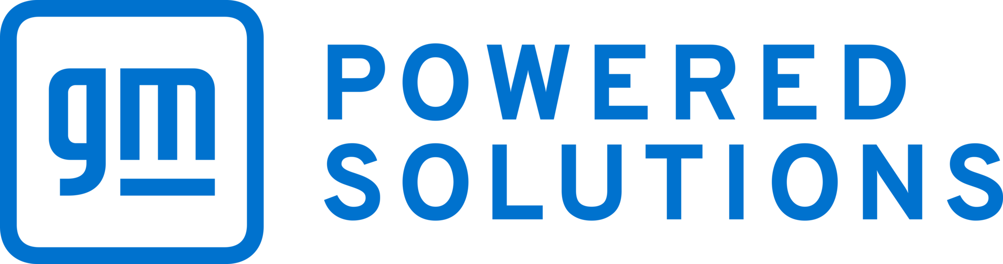 GM Powered Solutions Logo