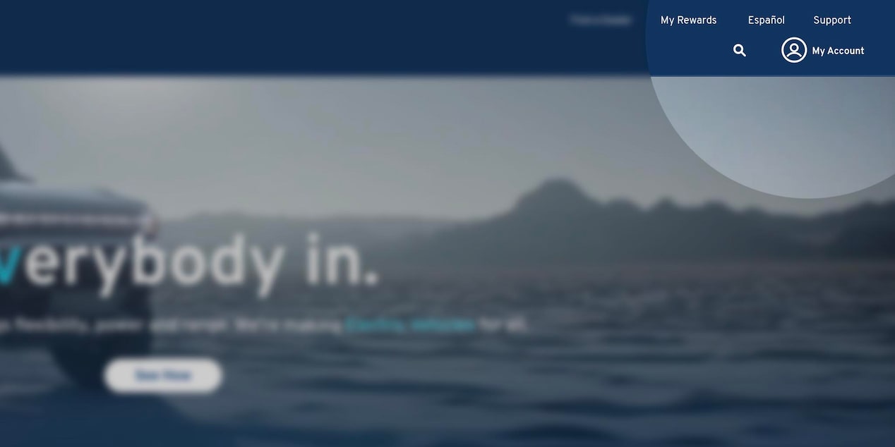 GM Homepage: My Account Sign In