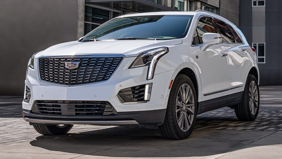 Cadillac Escalade New Vehicle Parked in Driveway