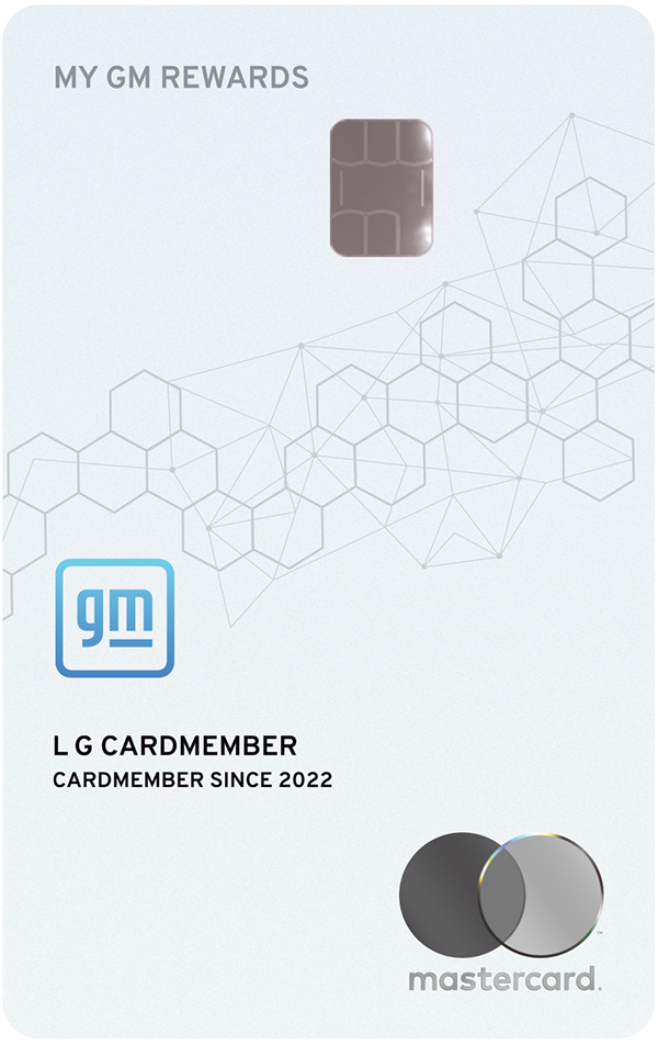 My GM Rewards Card