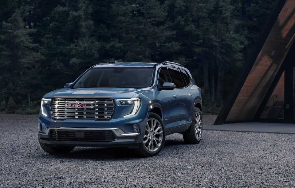 GMC Vehicle used for camping