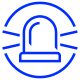OnStar Emergency Services Icon Blue
