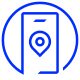 OnStar Locations Services Icon Blue
