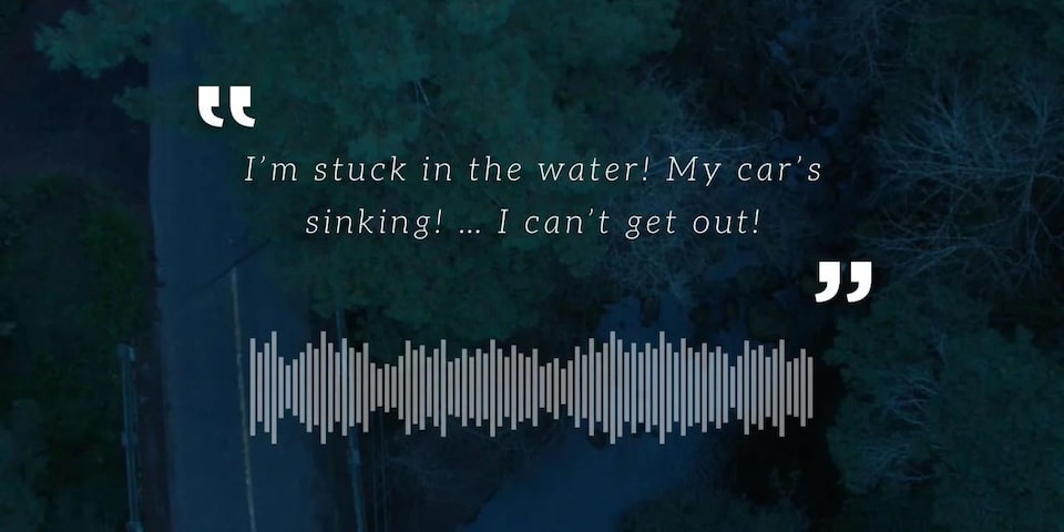 "I'm Stuck in the Water! My Car's Sinking! - I Can't Get Out!"